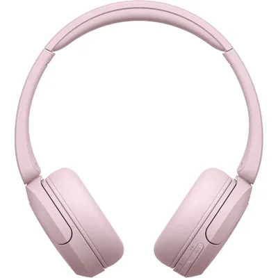 Sony CH520 Wireless Headphones, Bluetooth 5.2, 2.4GHz Band Frequency, Up to 40 Hours Continuous Communications, Up to 3 Hours Charing Time, Pink