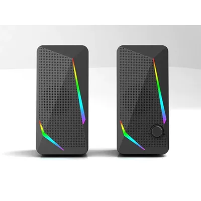 KONKA KF30 Speaker, Wired Computer Speaker, Portable Laptop Desktop Home Use, Small Subwoofer, High-quality