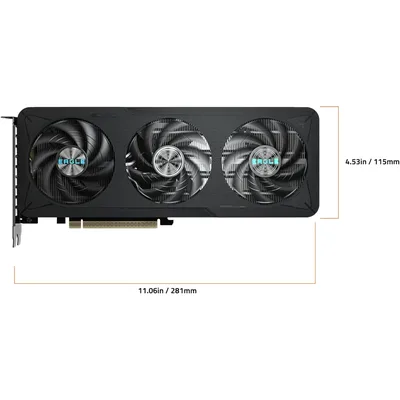 GIGABYTE GeForce RTX 5060 Ti Eagle MAX OC 8G Graphics Card, 8GB 128-bit GDDR7, PCIe 5.0, WINDFORCE Cooling System OC-8GD Video Card