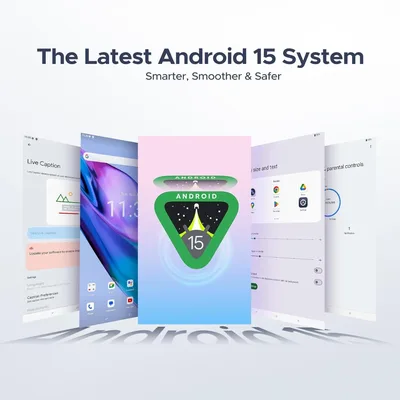 DOOGEE Tab A9 Pro VIB Edition (2025) 10.1" Android WIFI Tablet (128GB Storage  4GB + 16GB Shared Memory) Bundle (Keyboard + Mouse + Pen + Cover + Screen Protector) , Black