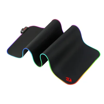 REDRAGON NEPTUNE X P033 XL Large PC Gaming mouse pad Size (800 x 300 x 4mm) GAMING RGB LED-Balck