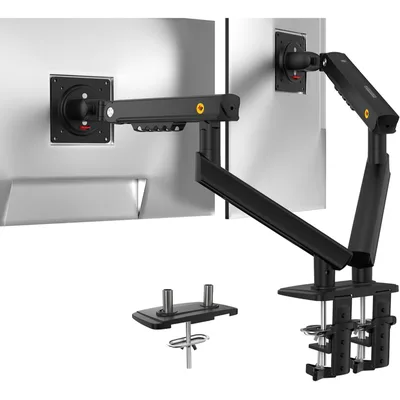NB SmooVex™ Computer Monitor Mount, Monitor Stand fits up to 32 Inch, Mechanical Spring Monitor Arm, VESA 75/100 mm, Model-A5C