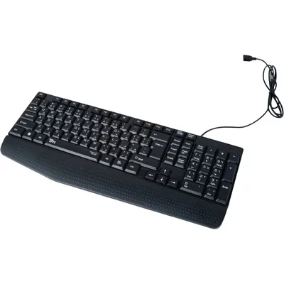 Twisted Minds K12 Kavara Series 2in1 Wired Keyboard & Mouse Combo, 102 Keys, English/Arabic Layout, Adjustable DPI, 4 Mouse Buttons, Plug and Play, 1.55m Cable Length, Black 