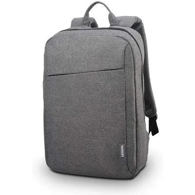 Lenovo Laptop Backpack B210, 15.6-Inch Laptop/Tablet, Durable, Water-Repellent, Lightweight, Clean Design, Sleek for Travel, Business Casual or College , Grey