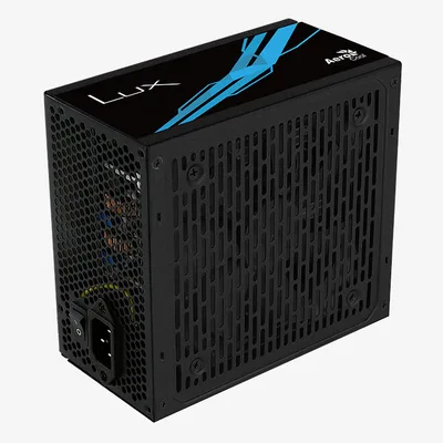 AeroCool LUX 750W 80 Plus Bronze Up To 88%+ Efficiency, Stylish & Elegant Design Power Supply w/ Silent 12cm Fan