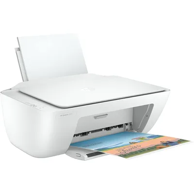 HP DeskJet 2320 All-in-One Printer, Color, Printer for Home, Print, copy, scan, Scan to PDF , White