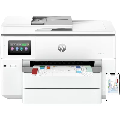 HP OfficeJet Pro 9730 All-in-One Wide Format A3 Color Printer with Wireless Printing Works & ADF, Duplex