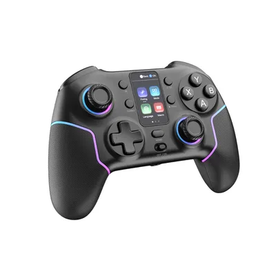 Redragon Drax G902 Bluetooth LCD Display Controller with RGB Backlight – Black 