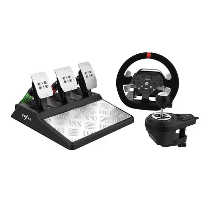 PXN V10 Racing Wheel 270°/900° Rotation with Pedal and Gear Lever for PC,PlayStation 4 Xbox Series X|S, Xbox One (V10)