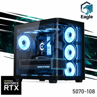 EC Power 5070-108 Gaming PC NEW 14Gen Intel I7 20-Cores w/ Nvidia RTX 5070 12GB DDR7 w/ Advanced Air Cooler