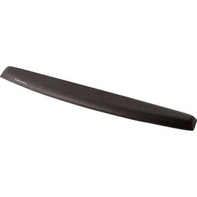 Fellowes Memory Foam Keyboard Wrist Rest H x W x D (0.94 x 19.31 x 2.31) - Black