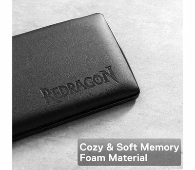 Redragon P037 Meteor L Keyboard Wrist Rest Pad Soft Memory Foam w/ Anti-Slip Rubber Base For 100% 104 Keys Compact Size