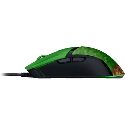 Razer Cobra Minecraft Edition - Lightweight Wired Gaming Mouse - 8500 DPI Sensor (58g, Optical Mouse Switches 3th Gen, Chroma Lighting with Gradient Underglow, Speedflex Cable) Minecraft