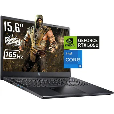 Acer Nitro V 15 (2025) ANV15-52-99CV 13Gen Intel Core i9 14-Cores w/ Nvidia RTX 5050 8GB DDR7 & IPS 165 Hz Display - Black